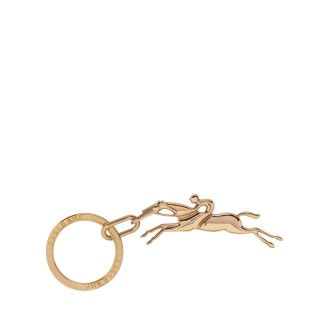 Longchamp ``Metal Horse` Key Ring