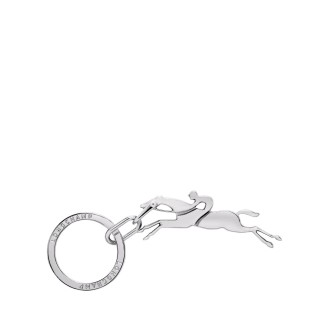 Longchamp ``Metal Horse` Key Ring