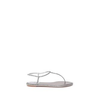 René Caovilla Flat Thong Sandals With Jewel Details