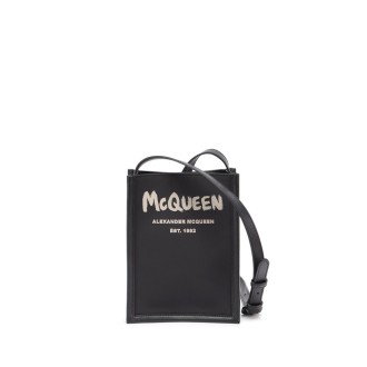 Alexander McQueen `Graffiti` Mini Crossbody Bag