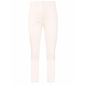 Mother `High Waisted Rascal Ankle Fray` Jeans