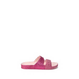 Cacatoes Do Brasil `Mossoro` Flat Sandals In Pvc With Glitter