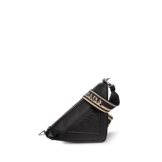 Prada Saffiano Leather `Prada Triangle` Bag