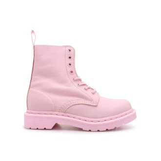 Dr. Martens '1460 Pascal' Pink Leather Ankle Boots 6,5