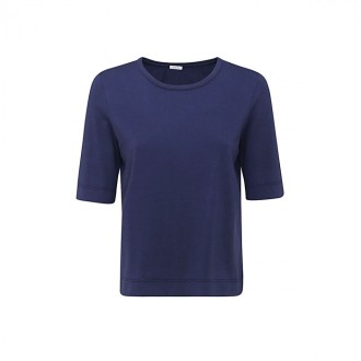 Malo - Blue Cotton T-shirt