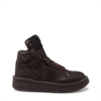Converse X Drkshdw - Dark Brown Leather Sneakers