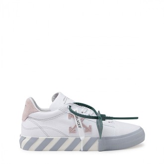 Off-white - White Leather Vulcanized Sneakers