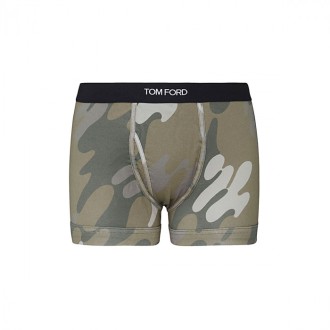 Tom Ford Underwear - Army Green Cotton Boxer