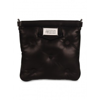 Maison Margiela - Black Leather Glam Slam Flat Bag