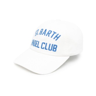 MC2 cappello da baseball in cotone bianco con logo 