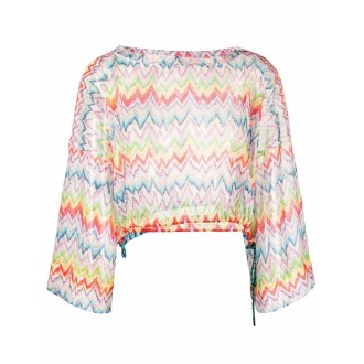 Missoni Cover-Up Top With Long Sleeves