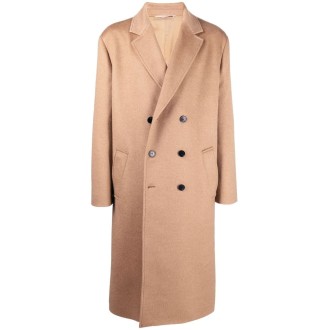 Valentino Double-Breasted Long Coat