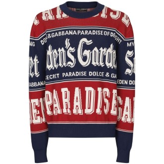 Dolce & Gabbana `Eden` Round-Neck Sweater