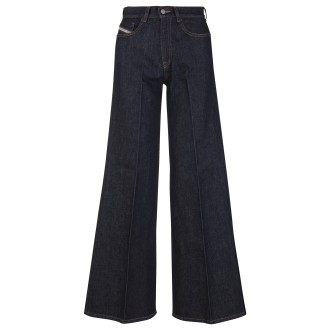 DIESEL Jeans Bootcut and Flare 1978 Z9C02 Blu Scuro - Donna<BR/>