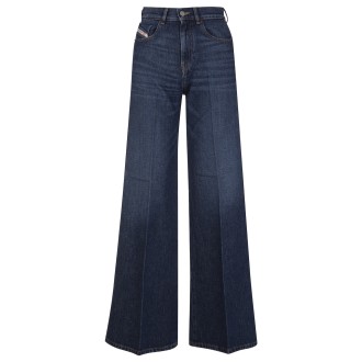 DIESEL Jeans Bootcut and Flare 1978 09C03 Blu Scuro - Donna