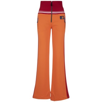 DIESEL Pantalone Arancione Donna Con Vita Risvoltabile<BR/>