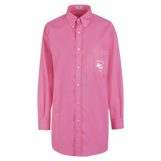 ETRO Camicia Oversize Etro Beach Rosa Donna