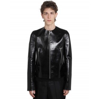 Sapio black leather jacket