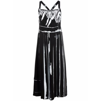 Prada `Re-Edition` Printed `Sablé` Dress