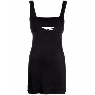 Saint Laurent Cut Out Mini Dress