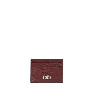 Salvatore Ferragamo `Revival Gancio Bicolor` Card Case