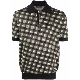 Prada Cotton Silk Polo