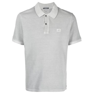 C.P. Company `24/1` Pique Logo Polo Shirt