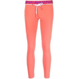 Off White `Athletic Logo Band` Leggings