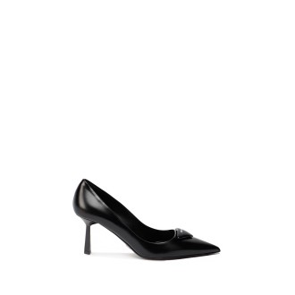 Prada Brushed Leather Pumps