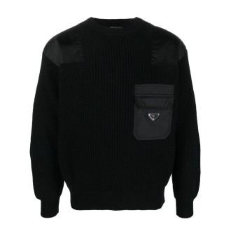 Prada Round-Neck Sweater 