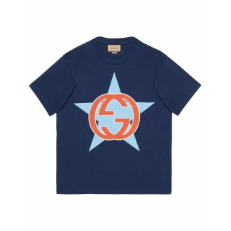 Gucci Oversize Cotton Jersey T-Shirt