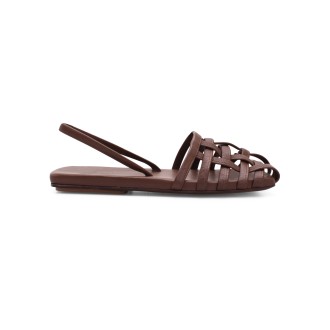 Marsell Leather Flat Sandals 41