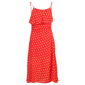 Essentiel Antwerp 'Baha' Polka Dot Long Dress 36