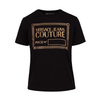 Versace Jeans Couture Logo Lettering Cotton T-Shirt S