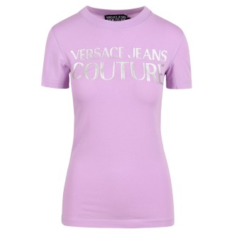Versace Jeans Couture Logo Lettering Cotton T-Shirt S