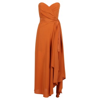 Federica Tosi Knotted Silk Dress 42