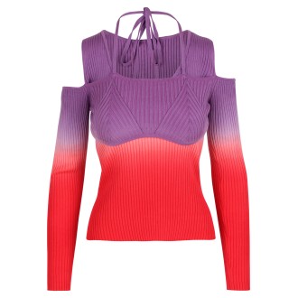 Versace Jeans Couture Elastic Cotton Top S