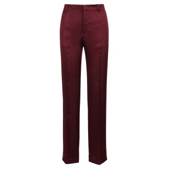 N.21 Straight Cut Cupro Trousers 42