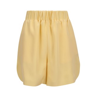 Federica Tosi Wide Legs Silk Shorts 42