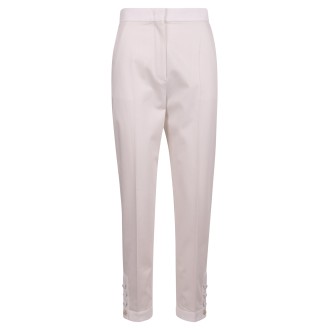 Max Mara 'Nausica' Slim Fit Cotton Trousers 46
