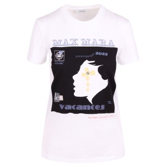 Max Mara 'Zefir' Cotton T-Shirt L