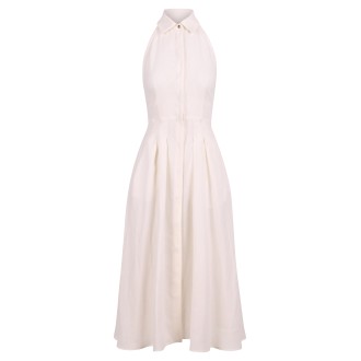 Max Mara 'Caio' Sleeveless Linen Dress 40