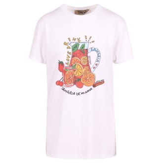 Alessandro Enriquez 'Sangria' Cotton T-Shirt L