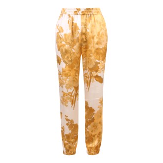 Gold Hawk Silk Jogger M