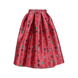 Alessandro Enriquez 'Barbie' Flared Skirt 42