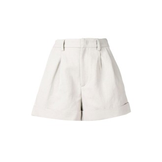 ISABEL MARANT Shorts in cotone e lino