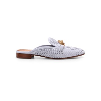 Tory Burch 'Jessa' Woven Leather Sabot 10