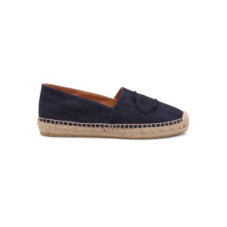 Prada Embroidered Logo Espadrilles 37