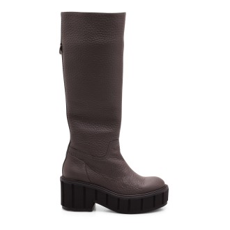 Ras Knee-High Leather Boots 41