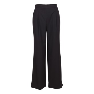 Vien Virgin Wool Back Zipped Trousers M